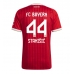 Maillot de foot Bayern Munich Josip Stanisic #44 Domicile vêtements Femmes 2026-27 Manches Courtes